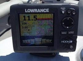 Navigation device of boat