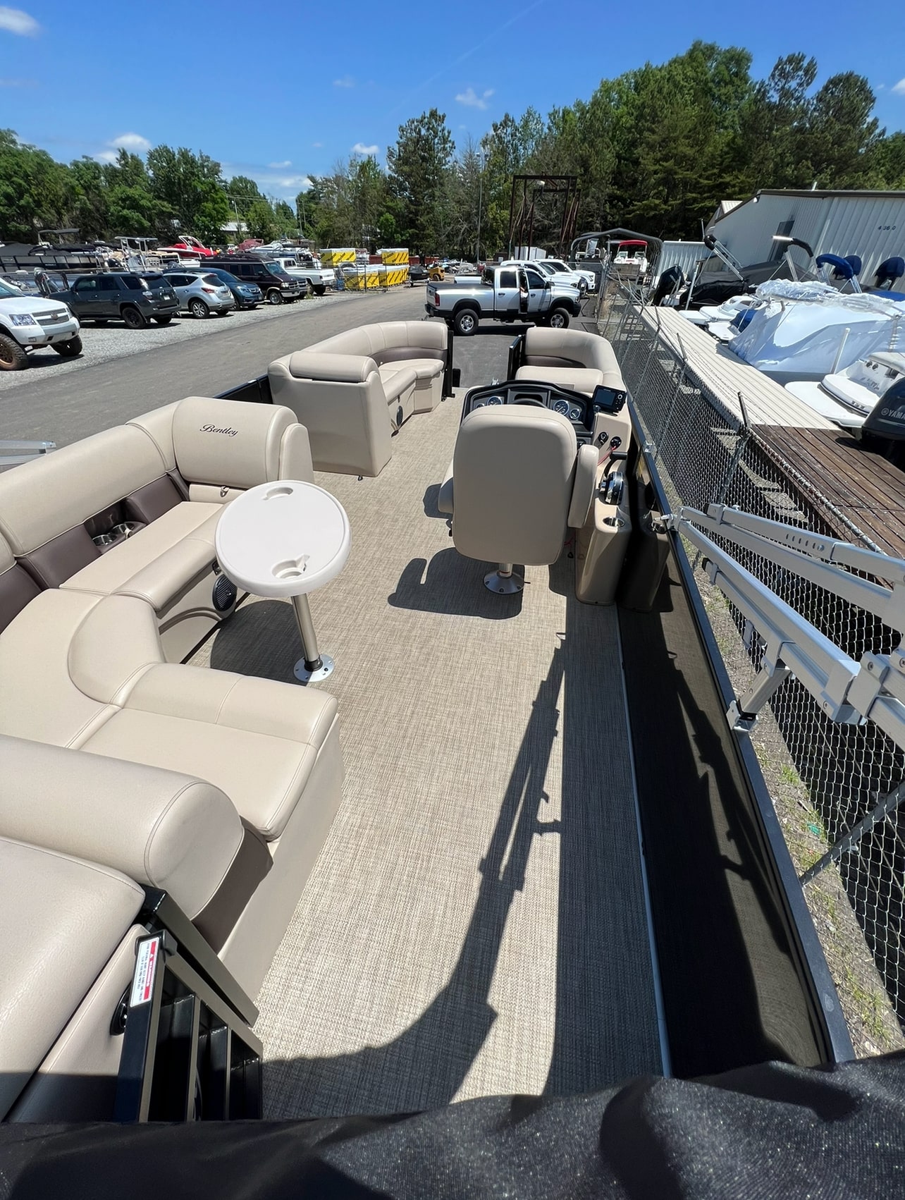 Elegant brown boat